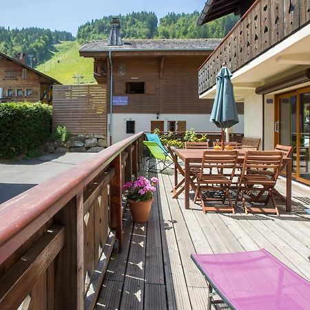 Simply Morzine - Chalet Coeur De มอร์ซีน ภายนอก รูปภาพ