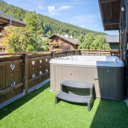 Simply Morzine - Chalet Coeur De มอร์ซีน ภายนอก รูปภาพ