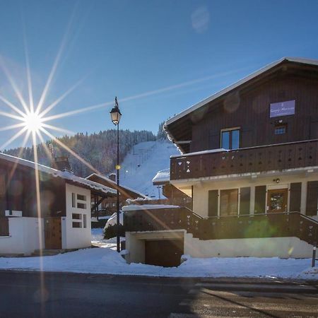 Simply Morzine - Chalet Coeur De มอร์ซีน ภายนอก รูปภาพ