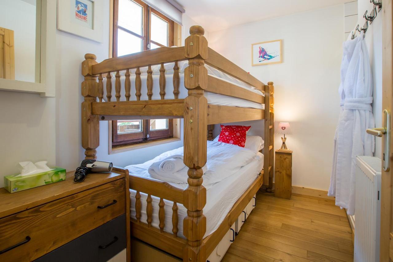 Simply Morzine - Chalet Coeur De มอร์ซีน ภายนอก รูปภาพ