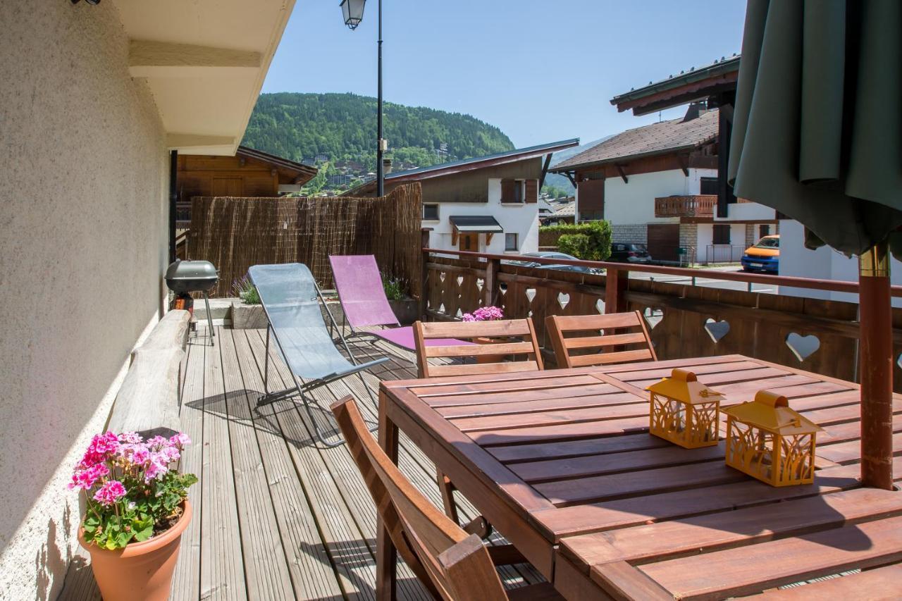 Simply Morzine - Chalet Coeur De มอร์ซีน ภายนอก รูปภาพ