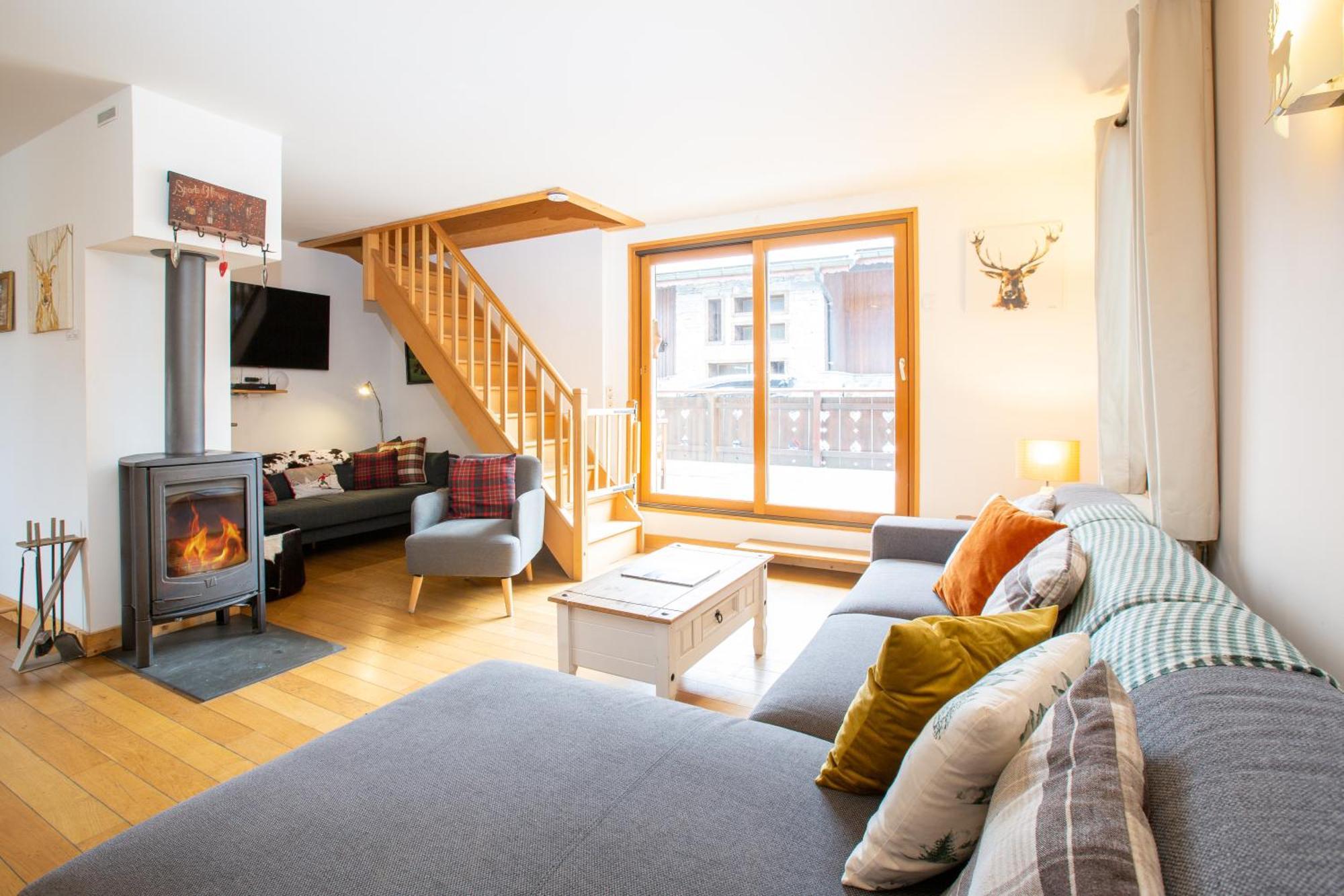 Simply Morzine - Chalet Coeur De มอร์ซีน ภายนอก รูปภาพ