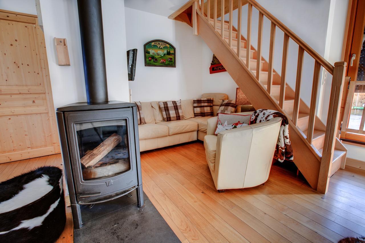 Simply Morzine - Chalet Coeur De มอร์ซีน ภายนอก รูปภาพ