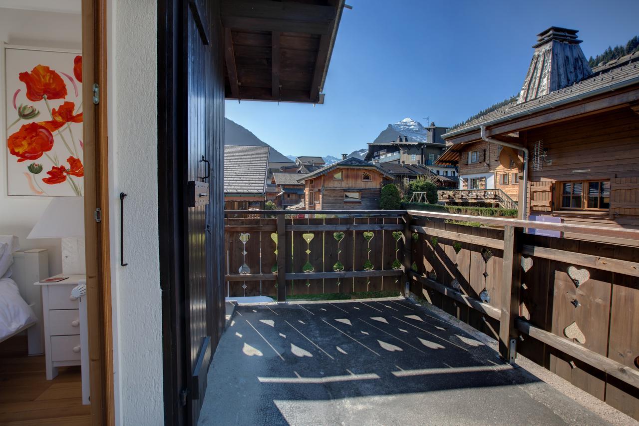 Simply Morzine - Chalet Coeur De มอร์ซีน ภายนอก รูปภาพ