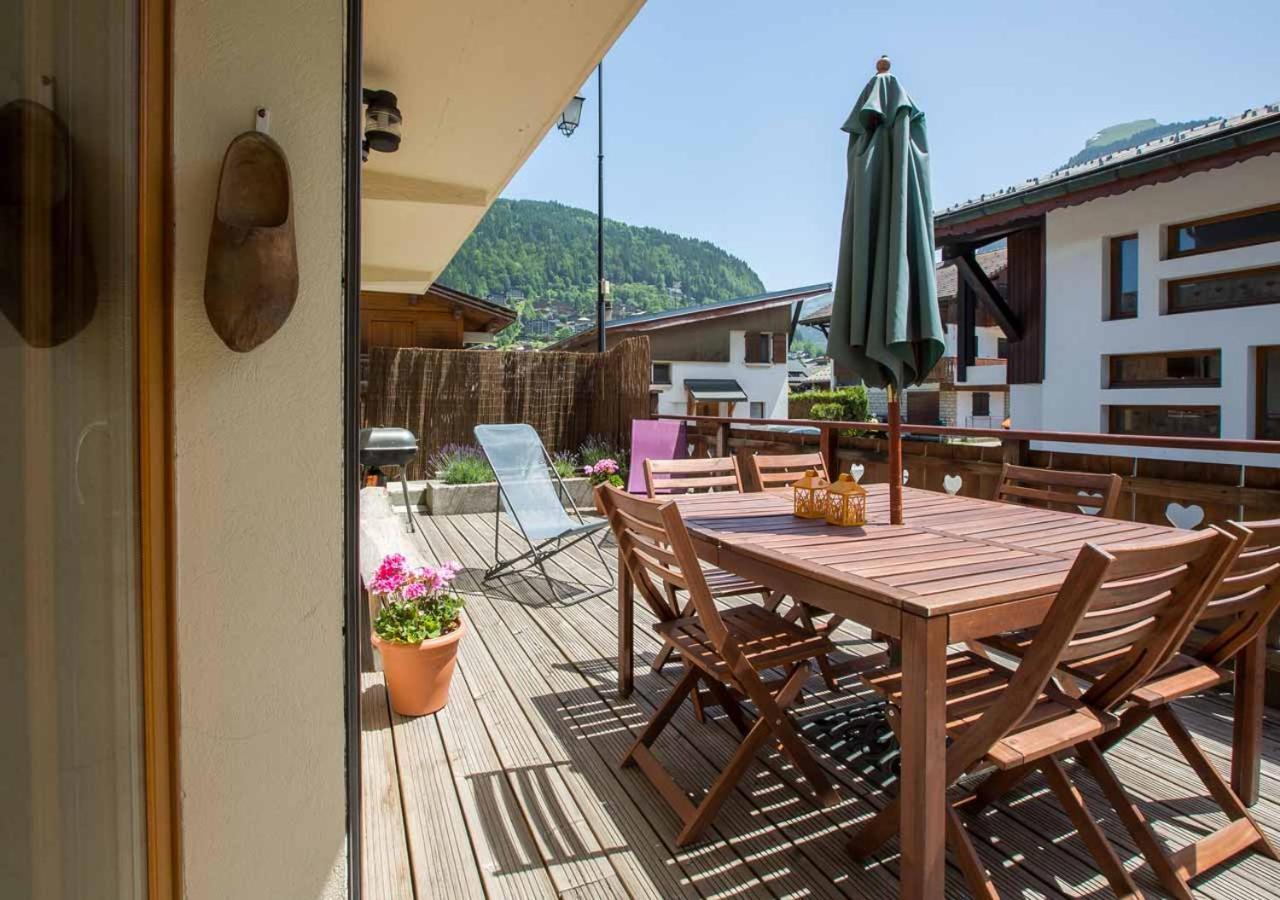 Simply Morzine - Chalet Coeur De มอร์ซีน ภายนอก รูปภาพ